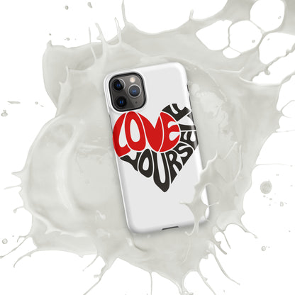 Self Love Snap case for iPhone®