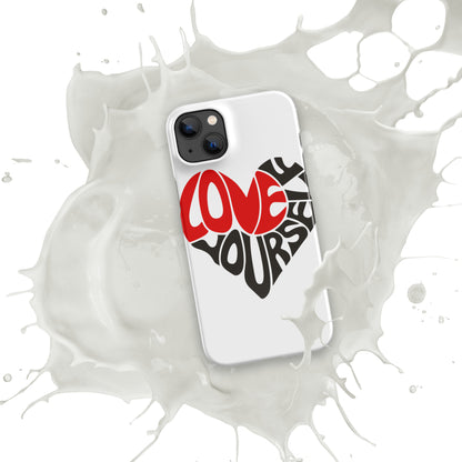 Self Love Snap case for iPhone®