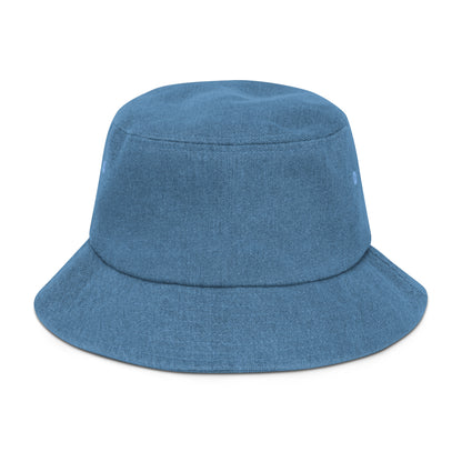 Self Love Denim bucket hat