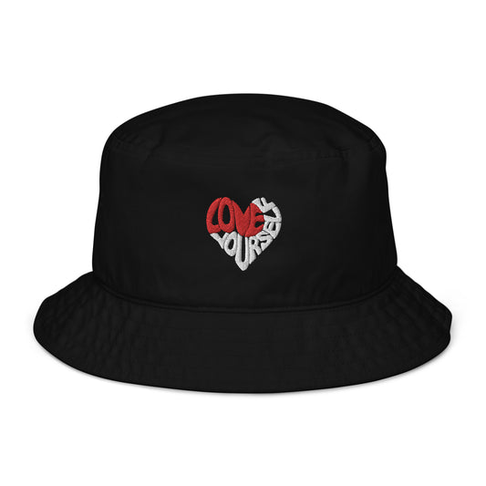 Love Yourself Organic bucket hat